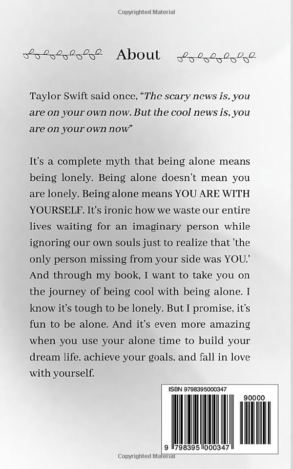 The Art of Being Alone: Loneliness Was My Cage, Solitude Is My Home (English)