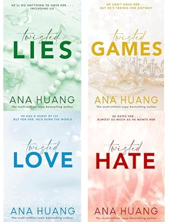 Twisted Series Box Set – 4 Books Collection by Ana Huang (Paperback)