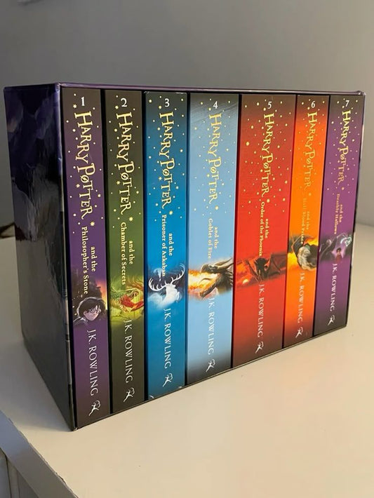 Harry Potter Complete Box Set – 7 Books Collection by J.K. Rowling (Paperback)