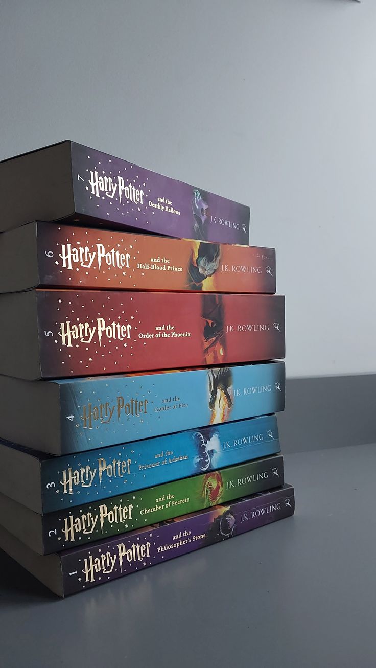 Harry Potter Complete Box Set – 7 Books Collection by J.K. Rowling (Paperback)